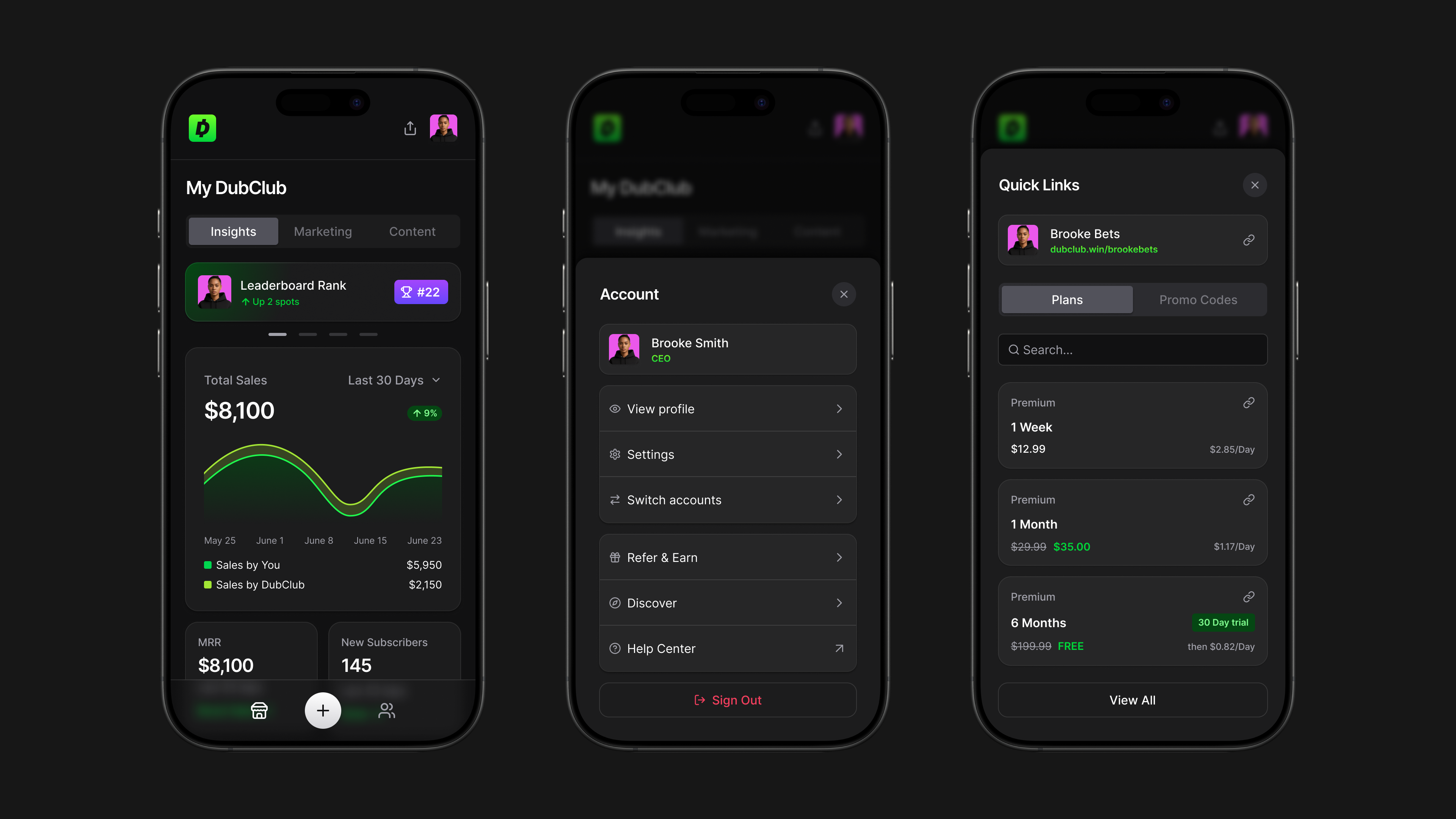 DubClub App